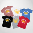 Load image into Gallery viewer, "Halfway Around the Sun" Personalized 1/2 Birthday Outfit T-shirt/Bodysuit