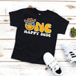 Load image into Gallery viewer, One Happy Dude Cowboy-themed Personalized 1st Birthday Outfit T-shirt/Bodysuit