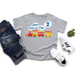 Load image into Gallery viewer, Choo Choo I'm 2 Personalized 2nd Birthday T-shirt