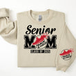 Load image into Gallery viewer, Senior Mom Personalized Track And Field Sweatshirt