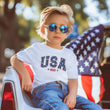 Load image into Gallery viewer, USA 1776 Traditional 4th of July Themed T-Shirt