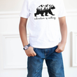 Load image into Gallery viewer, "Adventure is Calling" Kids Camping T-shirts