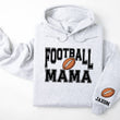 Load image into Gallery viewer, Football Personalized Hoodie Sweatshirt for Mom, Dad or Family Supporters