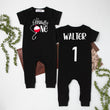 Load image into Gallery viewer, "O'fishally One" Slim Fit 1st Birthday Romper