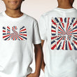 Load image into Gallery viewer, 4th of July USA Themed Land of the Free Because of the Brave T-Shirt