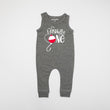 Load image into Gallery viewer, "O'Fishally One" Slim Fit Fish Themed Sleeveless Romper