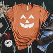 Load image into Gallery viewer, Jack-o-lantern Adult Halloween T-shirts