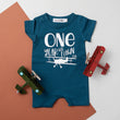 Load image into Gallery viewer, Shorts "One Year Has Flown By" Slim Fit 1st Birthday Romper
