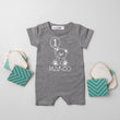 Load image into Gallery viewer, Teddy Bear Themed Slim Fit Shorts Romper