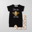 Load image into Gallery viewer, Shorts "It's My 1st Bee Day" Slim Fit Birthday Romper