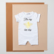 Load image into Gallery viewer, Shorts "It's My 1st Bee Day" Slim Fit Birthday Romper