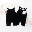 Load image into Gallery viewer, TroubleBoy® Gray Shorts Romper