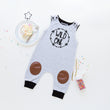 Load image into Gallery viewer, "Wild One" Circle Design First Birthday Romper with Knee Patch