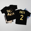 Load image into Gallery viewer, "Two the Moon" Second Birthday Personalized T-Shirt