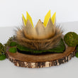 Load image into Gallery viewer, Wild One Gold Crown and Tail with Faux Fur
