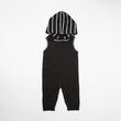 Load image into Gallery viewer, TroubleBoy® Blank Black Romper with Hood
