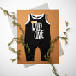 Load image into Gallery viewer, "Wild One" Ringed Romper