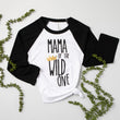 Load image into Gallery viewer, Parent of Wild One Adult Raglan