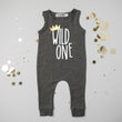 Load image into Gallery viewer, "Wild One" Slim Fit First Birthday Romper