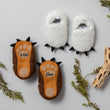 Load image into Gallery viewer, Wild One First Birthday Monster Claw Slippers