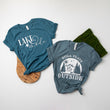 Load image into Gallery viewer, "Still Plays Outside" Camping T-shirt