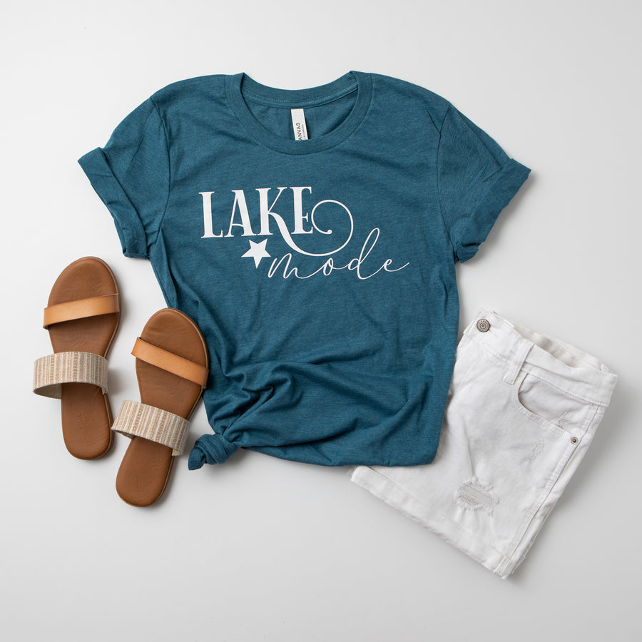 "Lake Mode" Vacation T-shirt