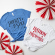 Load image into Gallery viewer, "July 4th" Patriotic T-Shirt