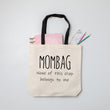 Load image into Gallery viewer, Mom tote bag.  Mombag. None of this Crap Belongs to me.