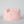 Load image into Gallery viewer, Pink knitted crown with gold accents
