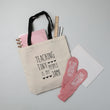 Load image into Gallery viewer, "If You Can Read This...This Teacher Is Off Duty" Women's Novelty Socks and Book Bag Bundle
