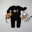 Load image into Gallery viewer, Long Sleeve Cookie First Birthday Romper