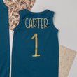 Load image into Gallery viewer, "Wild One" Slim Fit First Birthday Romper with Gold Writing