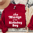Load image into Gallery viewer, "Mom, Dad of the Birthday Boy" Parent Sweatshirt