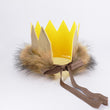 Load image into Gallery viewer, Wild One Gold Crown and Tail with Faux Fur