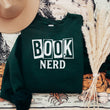Load image into Gallery viewer, Book Nerd. Bookish. Sweatshirt. Gift for Readers. Book Club Gift. Christmas. Back to School. Teacher Gift. Book worm.