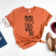 Load image into Gallery viewer, Cut Out "Mom, Dad of the wild one" 1st Birthday Family Shirts