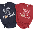 Load image into Gallery viewer, "Mom / Dad of the Monster" Cookie Birthday T-Shirt
