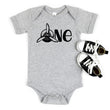 Load image into Gallery viewer, "One" Airplane Themed 1st Birthday T-shirt/Bodysuit