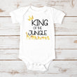 Load image into Gallery viewer, "King of the Jungle" 1st BirthdayThemed Birthday T-shirt/Bodysuit