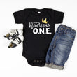 Load image into Gallery viewer, "Notorious One" Hip Hop Personalized First Birthday T-shirt/Bodysuit