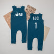 Load image into Gallery viewer, "One" Airplane Slim Fit First Birthday Romper