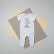 Load image into Gallery viewer, Black "It's My Beary First Birthday" Slim Fit 1st Birthday Romper