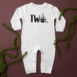 Load image into Gallery viewer, "Two" Airplane Themed Long Sleeve Romper