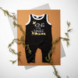 Load image into Gallery viewer, "King of the Jungle" Themed 1st Birthday Ringed Romper