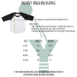 Load image into Gallery viewer, "Five" Red Design 5th Birthday Baseball Raglan