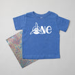 Load image into Gallery viewer, "One" Airplane Themed 1st Birthday T-shirt/Bodysuit