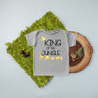 Load image into Gallery viewer, "King of the Jungle" 1st BirthdayThemed Birthday T-shirt/Bodysuit