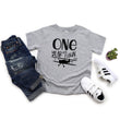 Load image into Gallery viewer, "One Year Has Flown By" Airplane Personalized 1st Birthday T-shirt/Bodysuit
