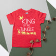 Load image into Gallery viewer, "King of the Jungle" 1st BirthdayThemed Birthday T-shirt/Bodysuit