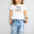 Load image into Gallery viewer, "Two Wild" Jungle Themed Second Birthday T-shirt/Bodysuit